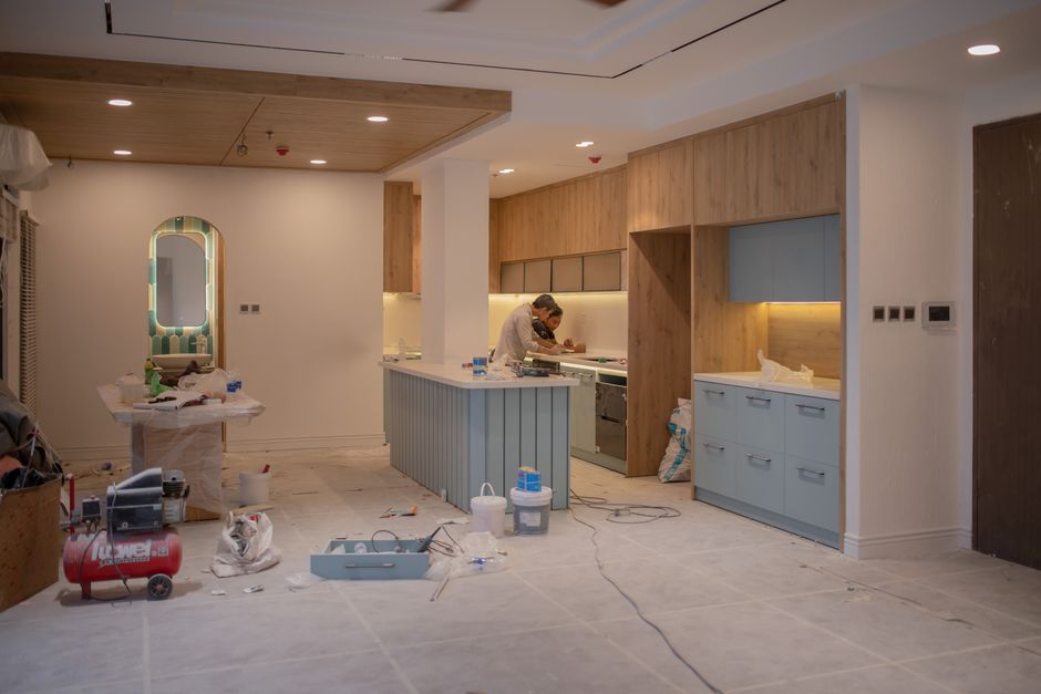 Completed kitchen renovation project by Iconic Improvements LLC in Conway, SC